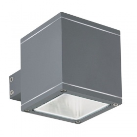 Уличный настенный светильник Ideal Lux Snif Square AP1 Antracite 121963