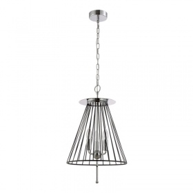 Подвесная люстра Crystal Lux Modesto SP3 Black/Chrome