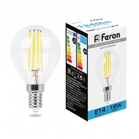 Лампа светодиодная Feron LB-515 Шарик E14 15W 6400K 38251