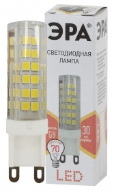 Лампа светодиодная Эра G9 7W 2700K LED JCD-7W-CER-827-G9 Б0027865