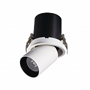 Встраиваемый спот Delight Collection DA3003RR white/black