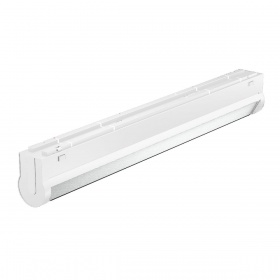 Трековый магнитный светильник Arlight MAG-VIBE-FLAT-TURN-L305-12W Day4000 (WH, 110 deg, 48V) 044450