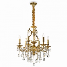 Подвесная люстра Ideal Lux Gioconda SP6 Oro 060507