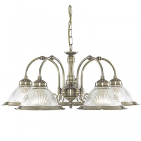 Подвесная люстра Arte Lamp American Diner A9366LM-5AB