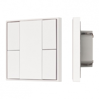Кнопочная панель Arlight KNX-301-22-4-SH-IN White BUS, Frame 037722