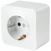 Розетка 1-местная с/з Stekker София MST16-11-01 49302
