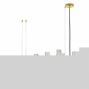 Подвесная люстра Crystal Lux PRIMAVERA SP10 GOLD