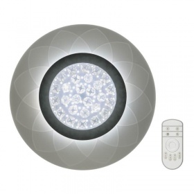 Потолочный светодиодный светильник Fametto Nimfea DLC-N503 42W ACRYL/CLEAR