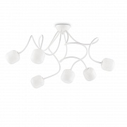 Потолочная люстра Ideal Lux Octopus PL6 Bianco 174921