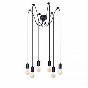 Подвесная люстра ARTE Lamp A4322SP-6BK