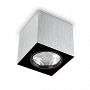 Потолочный светильник Ideal Lux Mood PL1 Small Square Alluminio 140926