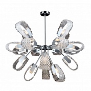 Люстра на штанге IMEX Lafleur MD.2375-19-S-CH+BK