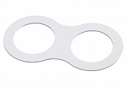 Декоративная рамка к артикулам 357585-357587, 357589, 357909-357910 Novotech Metis 357913
