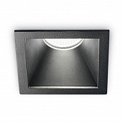 Встраиваемый светодиодный светильник Ideal Lux Game Square Black Black 192383