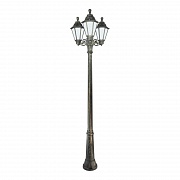 Уличный фонарь Fumagalli Ricu Bisso/Rut 3L E26.157.S30.BYF1R