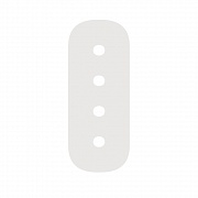 Коннектор прямой для магнитного шинопровода Arte Lamp Optima A740533