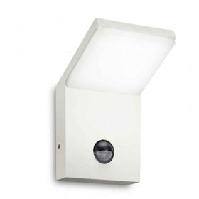 Уличный настенный светодиодный светильник Ideal Lux Style AP1 Sensor Bianco 209852