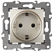 Розетка ЭРА 12 2P E Schuko 16A 250V 12-2001-04 Б0014684