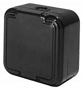 Розетка 1-местная Stekker PST16-20-44 (RA 16-201-Ч) 39692