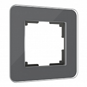 Рамка из стекла на 1 пост Werkel Elite графит 4690389180675 W0012440