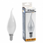 Лампа светодиодная Feron LB-718 Свеча на ветру E14 15 2700K 38260