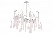 Подвесная люстра Crystal Lux REINA SP8 D1000 SILVER PATINA