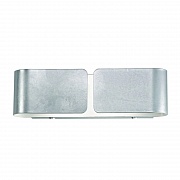 Настенный светильник Ideal Lux Clip AP2 Small Argento 088273